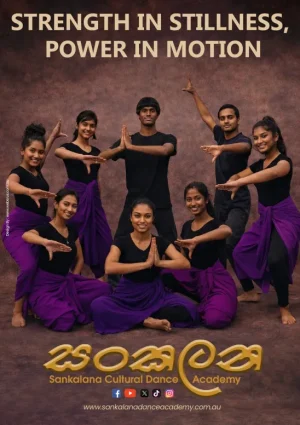 Sri Lankan cultural dance performances and group events.